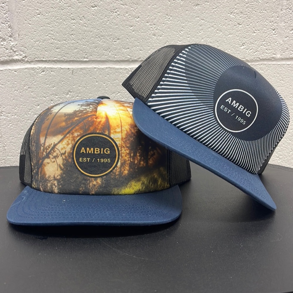 AMBIG Snapback Trucker Hats Bundle / Lot